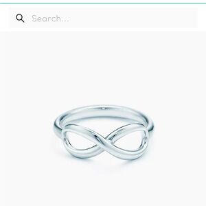 Tiffany Infinity Ring